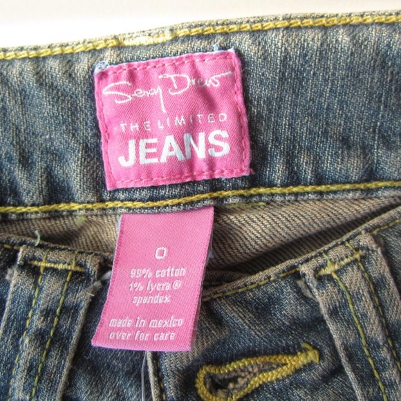 The Limited Jeans Sexy Drew - fit size 0 Petite - Picture 11 of 16